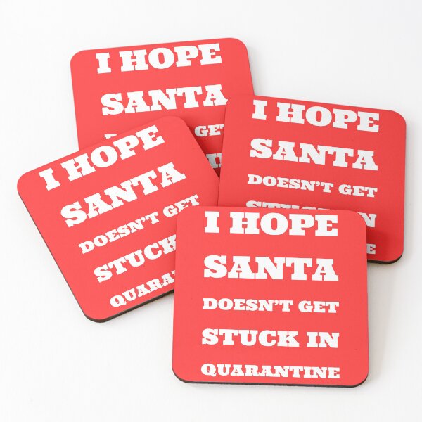 Item preview, Santa Stuck In Quarantine designed and sold by stevenwoodcock.