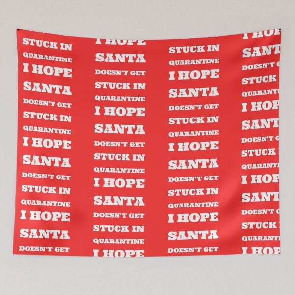 Item preview, Santa Stuck In Quarantine designed and sold by stevenwoodcock.