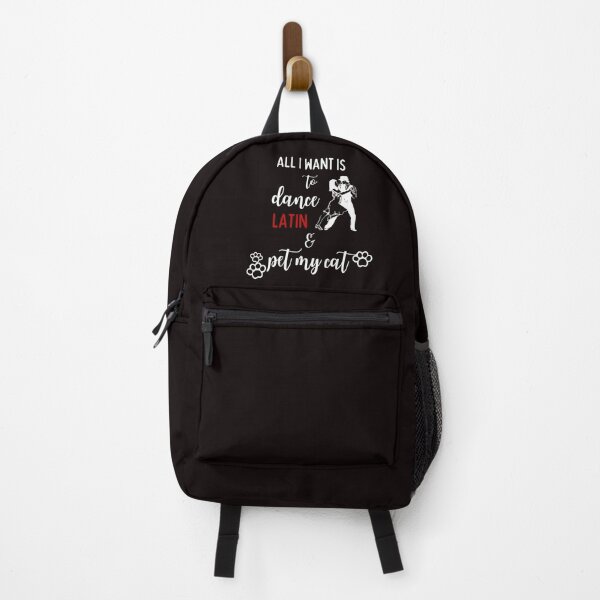 Item preview, All I want to do is to dance latin and pet my cat designed and sold by TallOne-apparel.