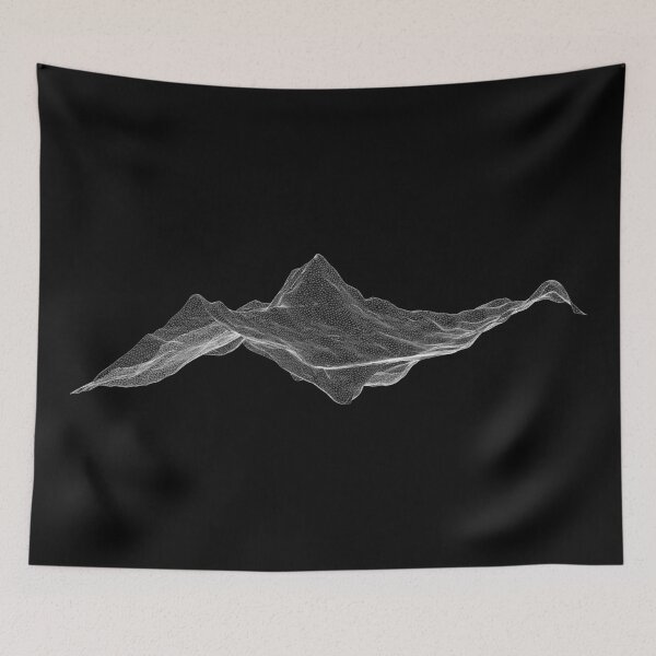 Item preview, Artesonraju White on Black designed and sold by Simon Bugler.