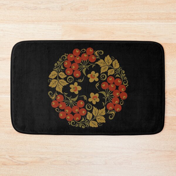 Item preview, Traditional Russian pattern Khokhloma (Khokhloma) designed and sold by Papilloneffect.