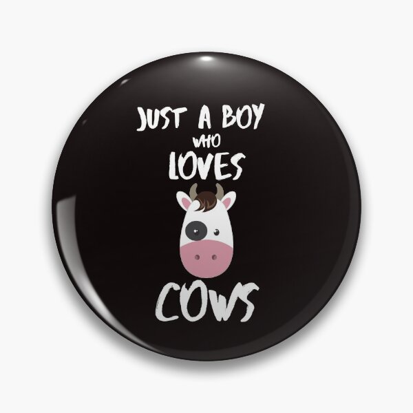 Item preview, Boy Who Loves Cows designed and sold by bond11.