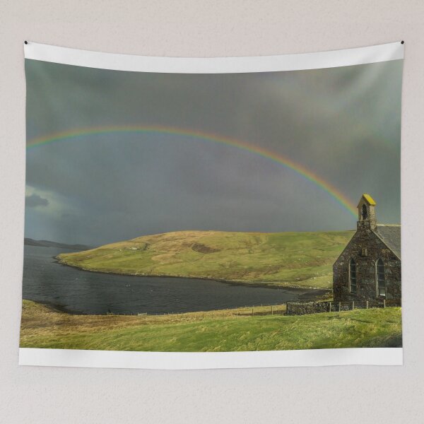 Item preview, Chapel and Rainbow designed and sold by AmyHuntPhotos.