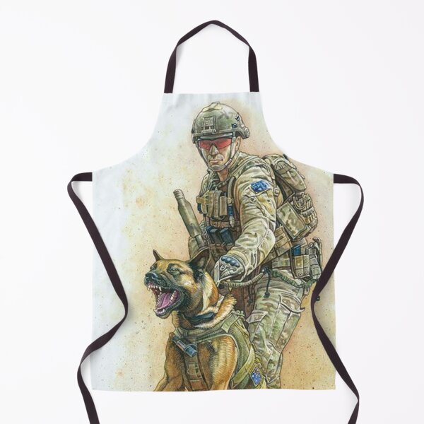 Item preview, German Shepherd Dog Art danger dogs soldier designed and sold by Coolstuff4you71.