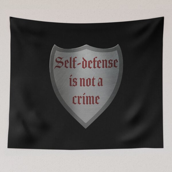 Item preview, Self-defense is not a crime designed and sold by Francesko221.