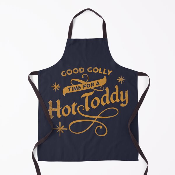 Item preview, "Good Golly, Time For A Hot Toddy!" Cool Typography Art For Fall designed and sold by The Whiskey Ginger Design Shop.