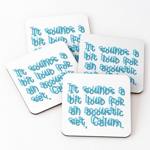 Item preview, it sounds a bit loud for an acoustic set calum- 5SOS designed and sold by harry5211.