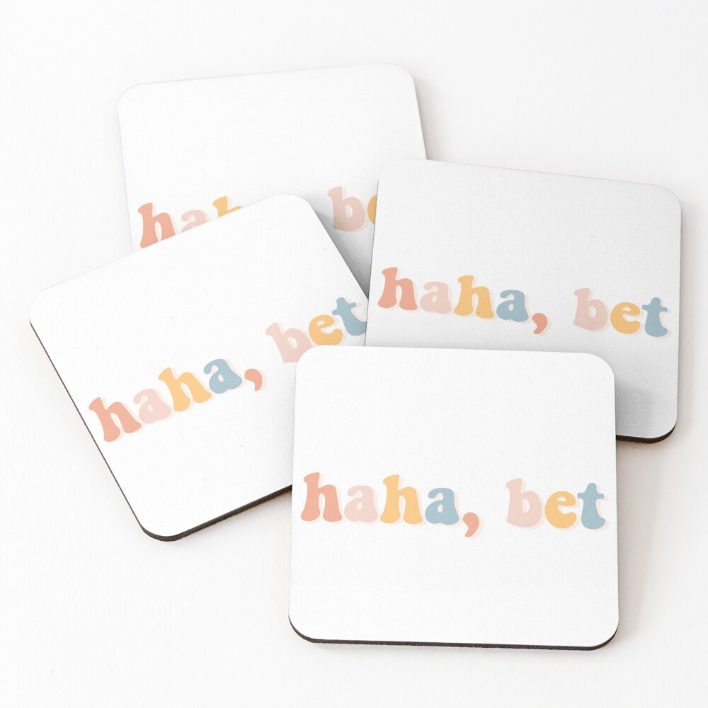 Item preview, Coasters (Set of 4) designed and sold by BetterInColor.