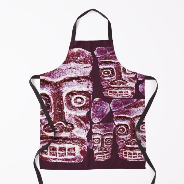 Item preview, Tribal Dark Lavender Purple Face designed and sold by suekieper.
