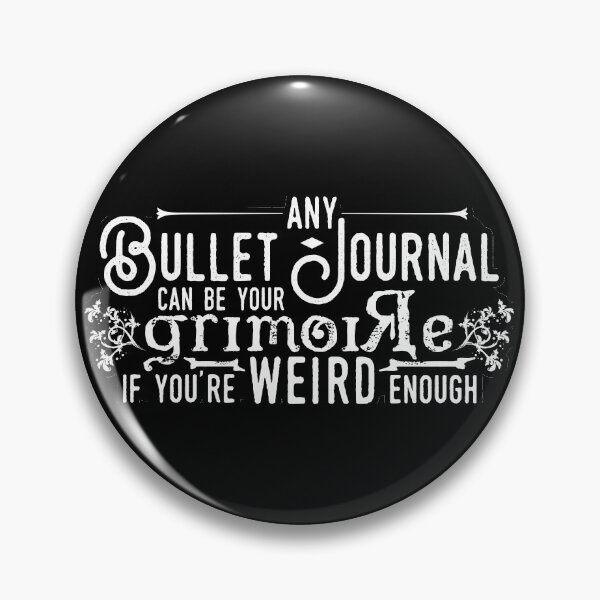 Artikelvorschau, Bullet Journal Grimoire entworfen und verkauft von HauntedMammoth.