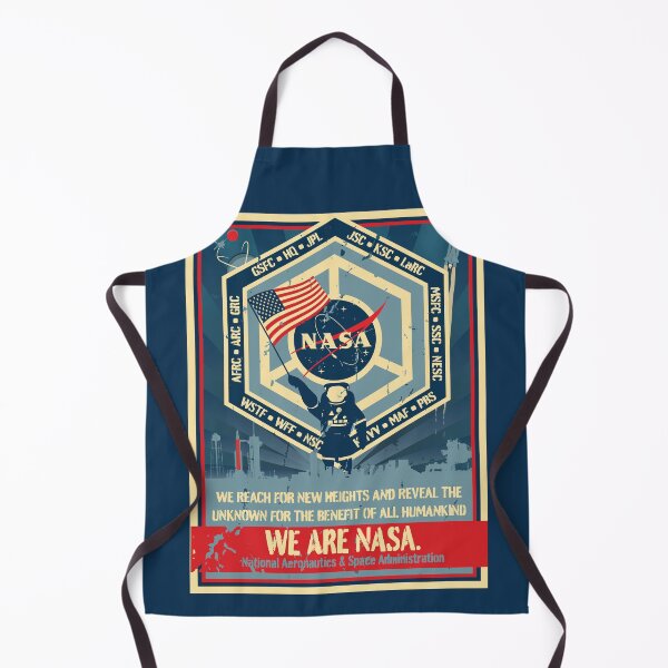 Item preview, We Are NASA Resistance Poster (US Flag version) designed and sold by salamero.