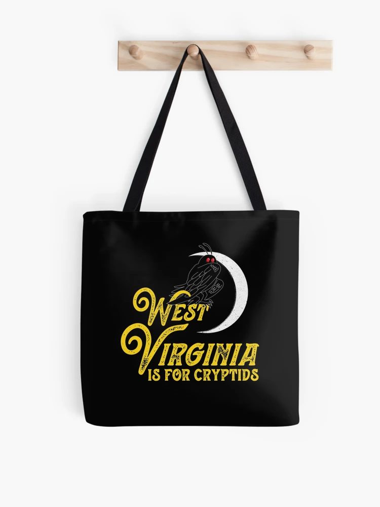 West Virginia Is For Cryptids Mothman Gift | Tote Bag