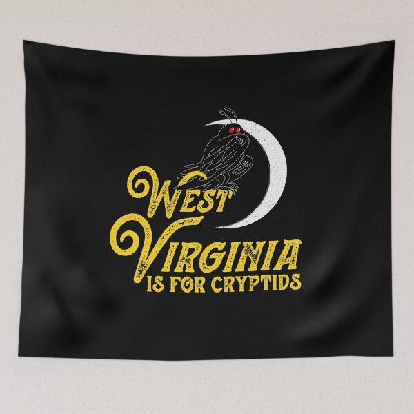 Item preview, West Virginia Is For Cryptids Mothman Gift designed and sold by strangeology.