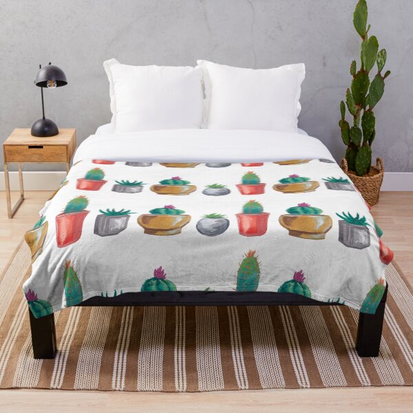 Item preview, Succulent and cacti pattern designed and sold by balefyren.