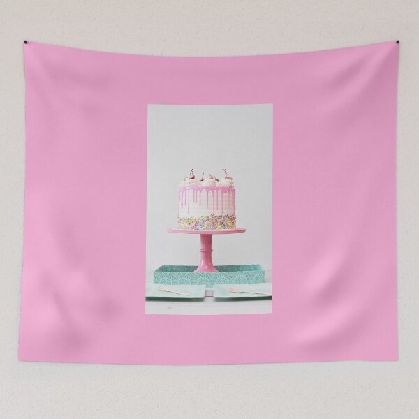 Item preview, Pink Vanilla Birthday Cake  designed and sold by newburyboutique.