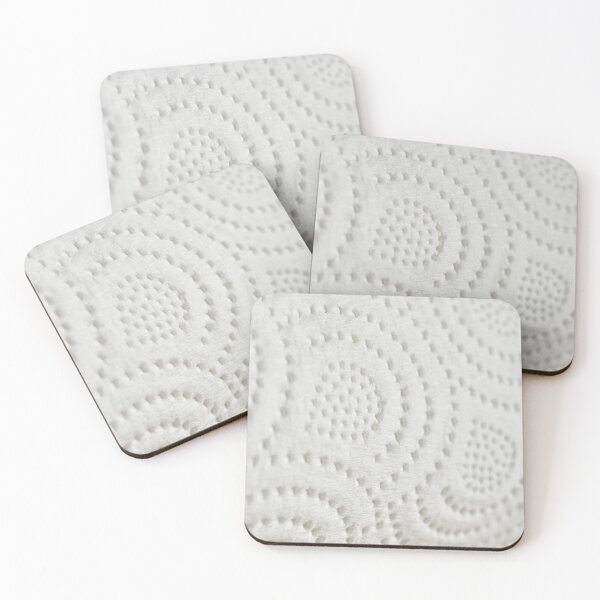Item preview, Embossed Paisely Pattern in White designed and sold by AlteredAtelier.