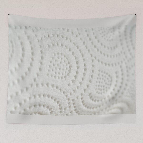 Item preview, Embossed Paisely Pattern in White designed and sold by AlteredAtelier.