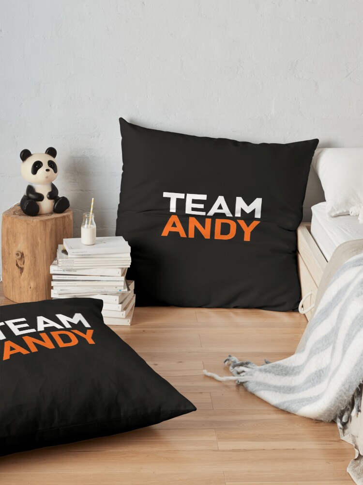 Alternate view of Team Andy Richter Floor Pillow