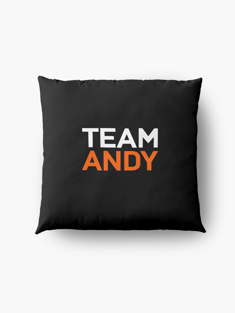 Alternate view of Team Andy Richter Floor Pillow
