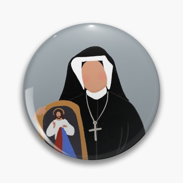 Item preview, St. Faustina designed and sold by Marian Heart Design.
