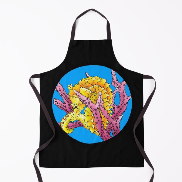 Item preview, Seahorse on Birdsnest Coral designed and sold by TinkerandBone.