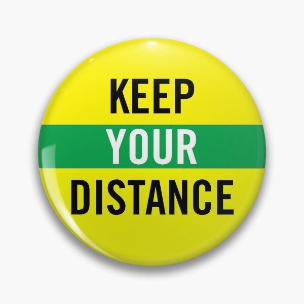 Item preview, Keep Your Distance designed and sold by Page93Photogphy.