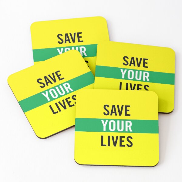 Item preview, Save Your Lives designed and sold by Page93Photogphy.