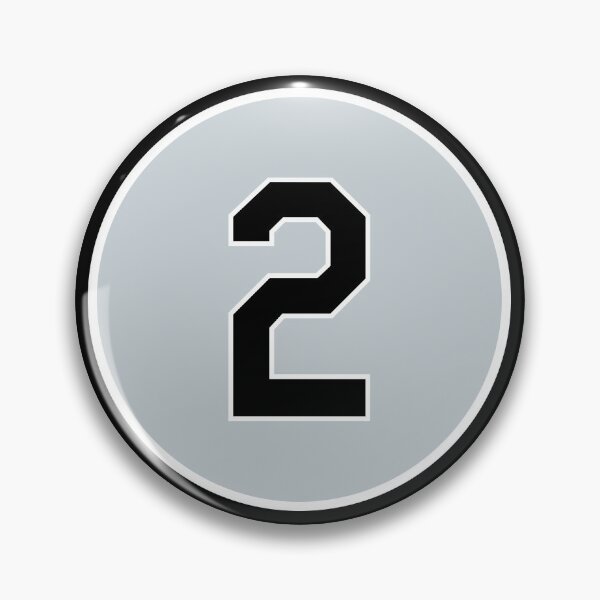 Item preview, Nellie Fox #2 Jersey Number designed and sold by StickBall.