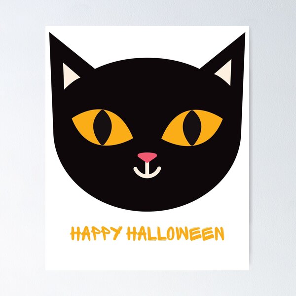 Aperçu de l'œuvre Chat Halloween créée et vendue par GoodGirlDesigns.