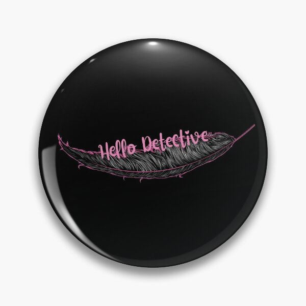 Item preview, Hello Detective! Pink Feather | Lucifer Morningstar designed and sold by KauzSL.
