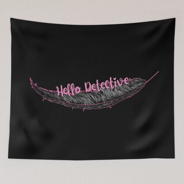 Item preview, Hello Detective! Pink Feather | Lucifer Morningstar designed and sold by KauzSL.