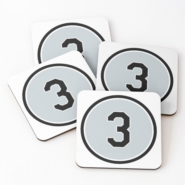 Item preview, Harold Baines #3 Jersey Number designed and sold by StickBall.