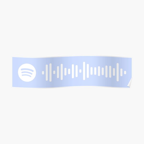 Electric Love by BØRNS Spotify Code Poster