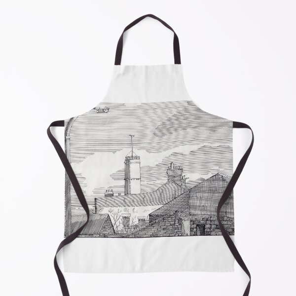 Item preview, 111 - BATH TERRACE CORNER, BLYTH - DAVE EDWARDS - INK - 1985 designed and sold by BLYTHART.
