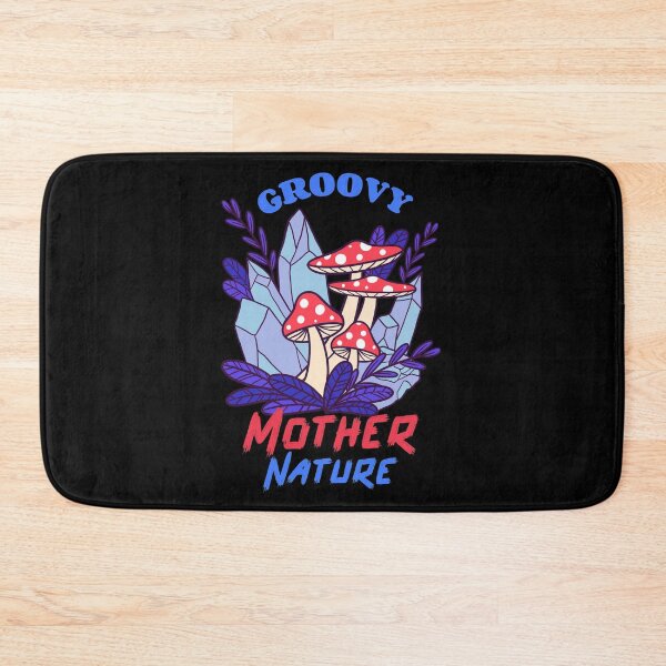 Item preview, Groovy Mother Nature / Magic Mushrooms / Magic Roots / Psychedelic designed and sold by RedBoyShop.