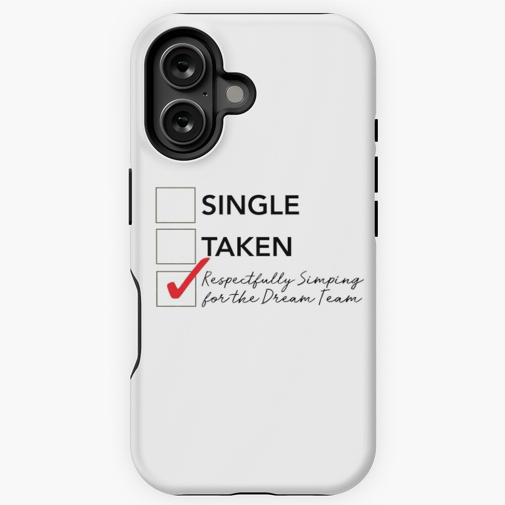 Respectfully Simping For Dream Team Sticker