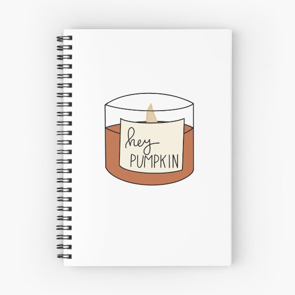 Item preview, Hey Pumpkin Candle designed and sold by Grace Winkel.