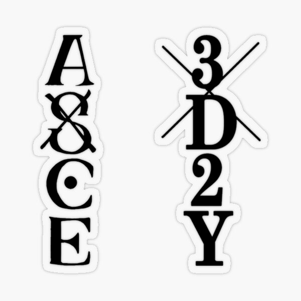 Asce Stickers Redbubble