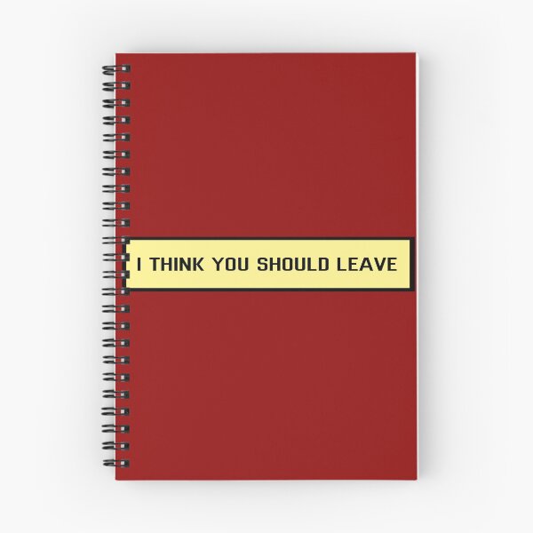 Item preview, I think you should leave | yellow designed and sold by tripanthias.