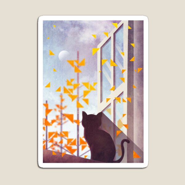 The Last Autumn Leaves Magnet