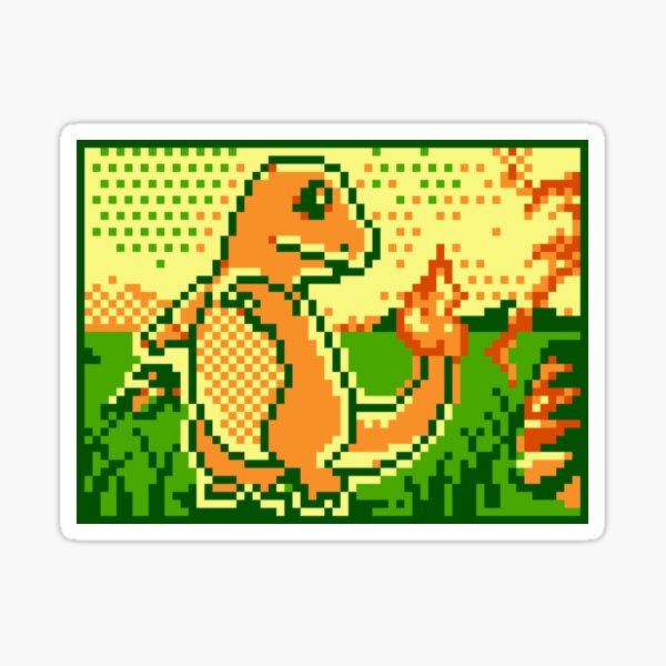 Pokémon Trading Card Game 2 - Charmander Sticker