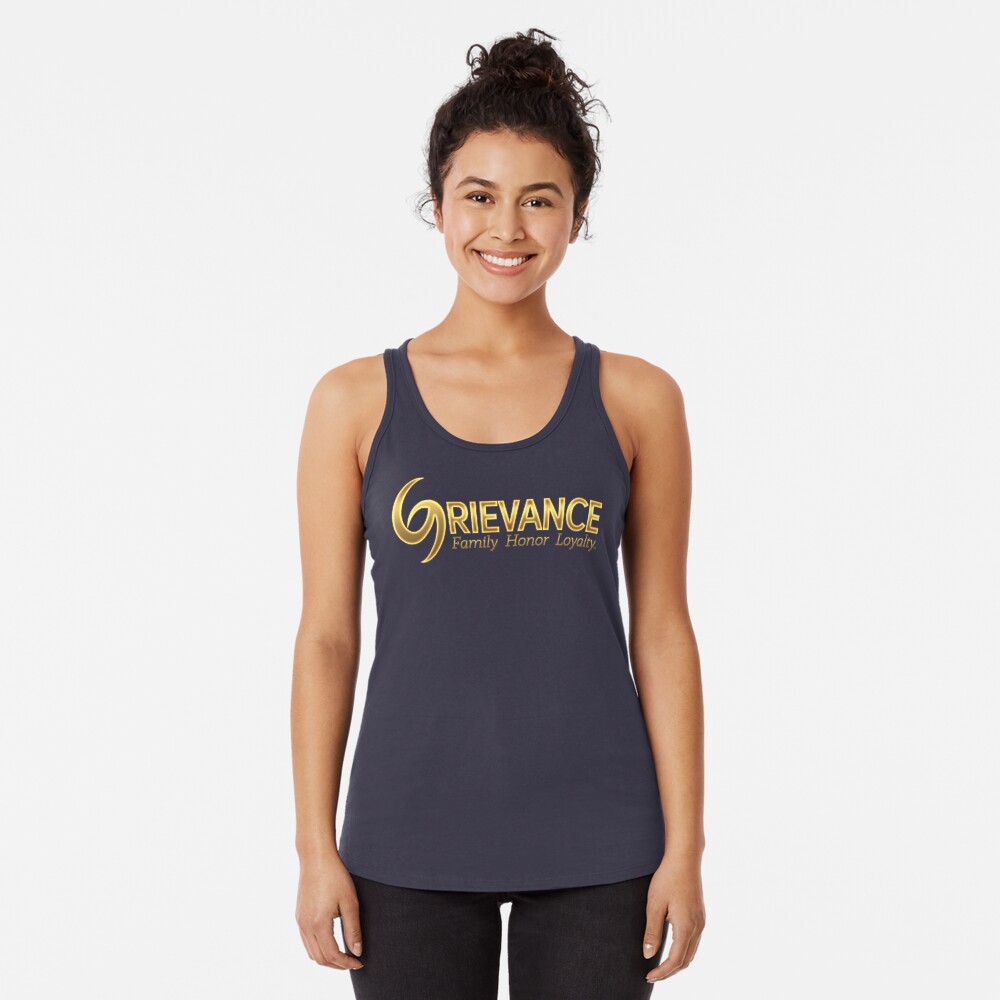 Item preview, Racerback Tank Top designed and sold by Grievance-Swag.