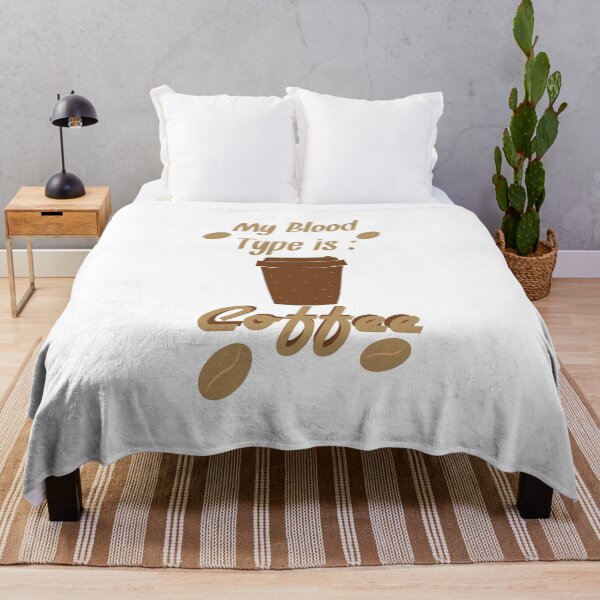 Item preview, My Blood Type is Coffee designed and sold by Mographic997.