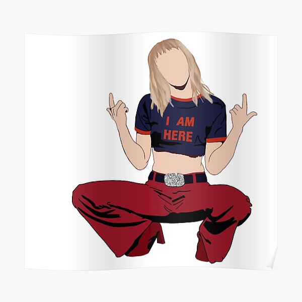 Elle est Miley Cyrus Poster
