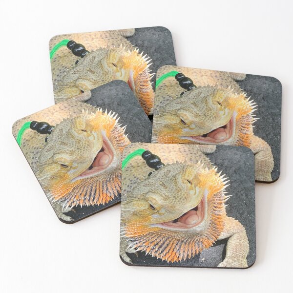 Item preview, "Bubbles" Bearded Dragon Smiling designed and sold by ItsMichaelaa.
