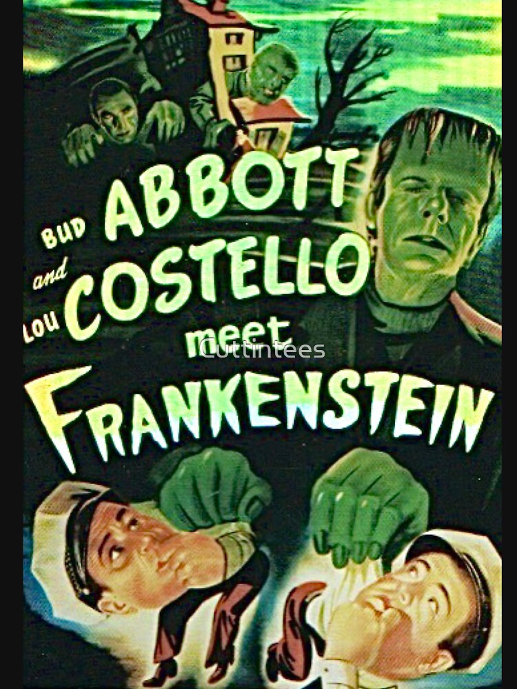 Abbott and Costello meet Frankenstein by Cuttintees