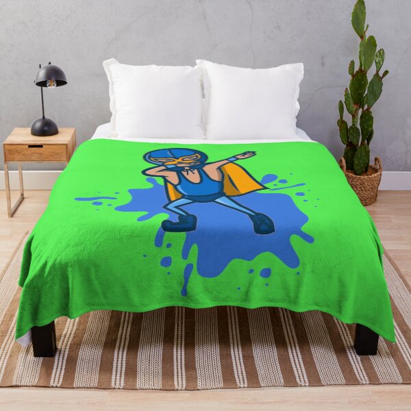 Item preview, Luchador Dab Azul designed and sold by starshiporion.