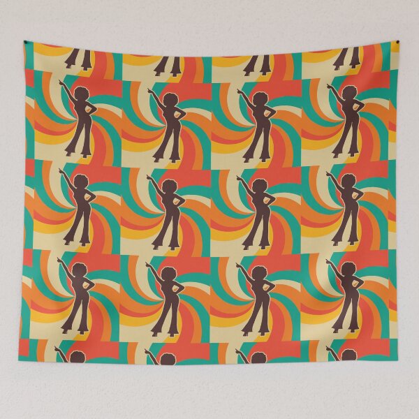 Item preview, Groovy Disco Woman designed and sold by ciderdesign.