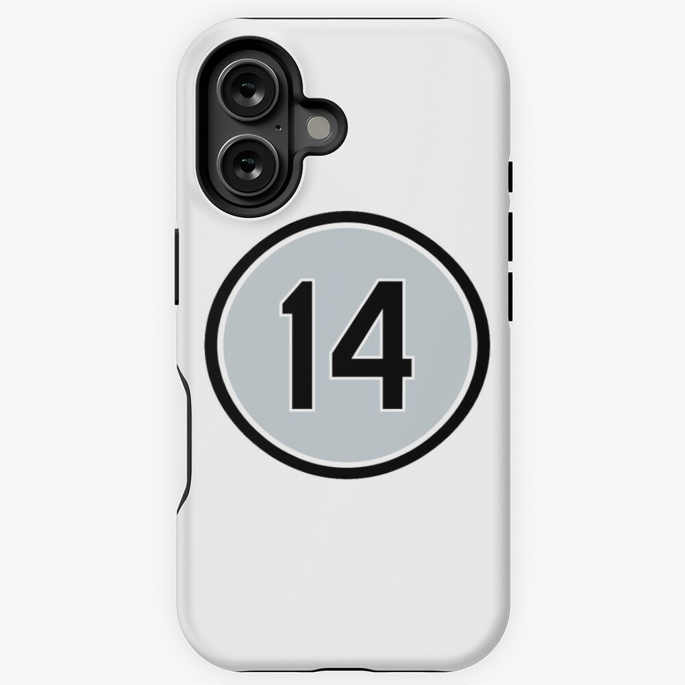 Paul Konerko #14 Jersey Number Sticker