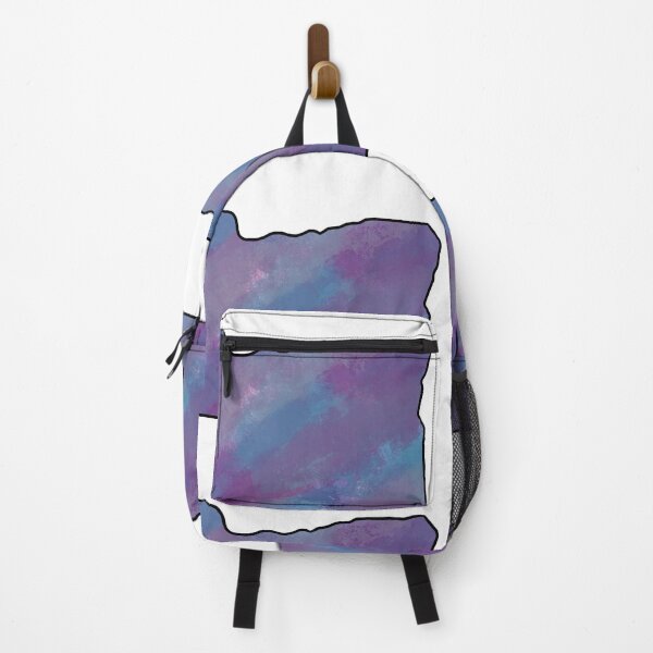 Item preview, Oregon State Cool Pastel Watercolor Outline Design designed and sold by SouthSoundArts.